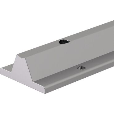 Low Shaft support rail with mounting holes T1 series R1050
